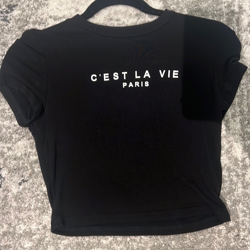 Black shirt
